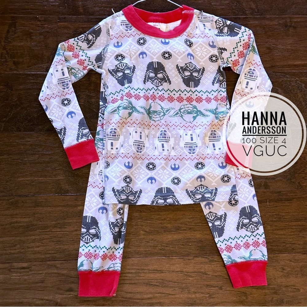 Star Wars Hanna Andersson pajamas 100 holiday Christmas
